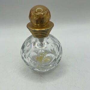 Christian Dior Dolce Vita Glass Perfume Bottle Collectible Art EMPTY
